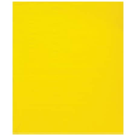 Bsc Preferred 15 x 18'' - 2 Mil Yellow Flat Poly Bags, 1000PK BUY04001306